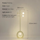 Axyaa Nordic Violin Floor Lamps - Designer Minimalist Artistic Lighting for Homes & Hotels