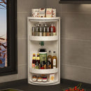 Axyaa Rotating Corner Shelf Organizer for Kitchen Storage