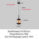 Luxury Modern Glass Pendant Light by Axyaa for Dining Room, Bedroom, or Entryway