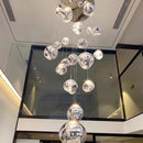 Axyaa Modern Stairway & Living Room Chandeliers - Indoor Lighting Fixtures