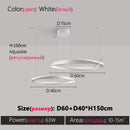 Axyaa Modern Ring Chandelier 2024 Elegant Bedroom Living Room Luxury Light