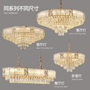 Axyaa Luxury Crystal Chandelier: Elegant Lighting for Living Room, Dining Room, Bedroom
