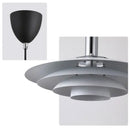 Axyaa Nordic Saucer LED Pendant Chandelier for Dining Room, Bar, Kitchen - Creative Home Lighting