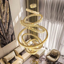 Axyaa Elegant Ceiling & Staircase Chandelier - Indoor Lighting Equipment
