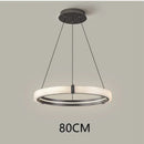 Axyaa Nordic LED Ring Pendant Lamp for Luxury Atmosphere in Living Room