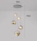 Axyaa Modern LED Pendant Ceiling Chandelier for Dining Room Living Room Lighting