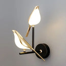 Axyaa Postmodern Bird Chandelier Wall Sconce Light for Hallway, Stairs, Bedroom