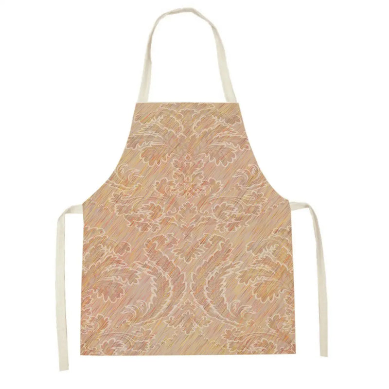 Axyaa Red Flower Kitchen Apron for Adults and Kids