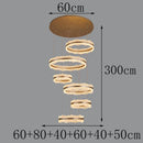 Axyaa Modern Pendant Light Dining Room Chandeliers LED Ceiling Lamp