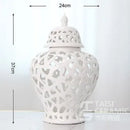 Golden Ceramic Vase for Artistic Flower Arrangement by Axyaa