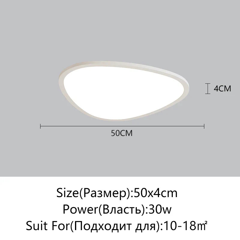 Axyaa Nordic LED Cloud Ceiling Chandelier for Home Decor Lighting