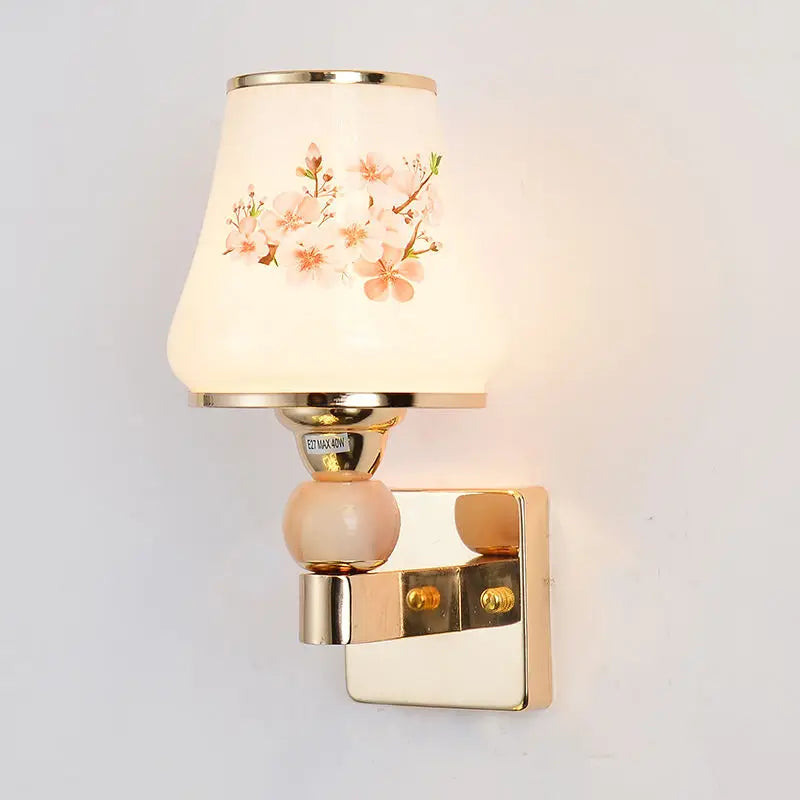 Axyaa Nordic Wall Lamp LED Indoor Retro Bedroom Light