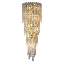 Axyaa Crystal Wall Lamp: Modern Luxe Sconce for Bedroom, Staircase, Living Room & Home Decor