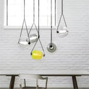 Axyaa Luxury Glass Pendant Chandelier for Bedroom, Restaurant, and Bar