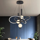 Axyaa Nordic Chandeliers for Dining Room - Indoor Ceiling Pendant Light Fixture