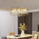 Axyaa Golden Branch LED Chandelier Pendant Lights for Modern Living Room