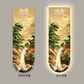 Jinshan LED Display Clock Painting for Axyaa Living Room Décor