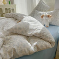 Axyaa Class A Knitted Cotton Printing Four-Piece Bed Set