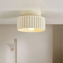 Axyaa French Cream LED Ceiling Light - Wabi Sabi Style Vintage Indoor Lamp