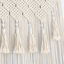 Axyaa Macrame Cotton Door Curtain Tapestry Wall Art Boho Wedding Backdrop Tapestry