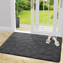Axyaa Solid Mat 80x120cm Non-Slip Entrance Door Rug for Home Living Room Kitchen Hallway