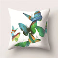 Butterfly Print Decorative Cushion Cover 45X45CM Sofa Polyester Pillow Case for Home Decor