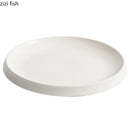 Axyaa Ceramic Steak Plate - Specialty Tableware for Restaurants and Home Dining