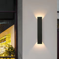 Axyaa Outdoor Up Down LED Wall Lamp for Modern Indoor Decor, Waterproof Aluminum Sconce