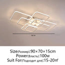 Axyaa Dimmable LED Ceiling Light for Living, Bedroom, Dining - Modern Surface Mounted Fixture