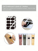 Axyaa Food Storage Jars Set with Labels & Marker