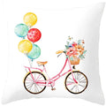 Axyaa Valentine's Day Parchment Pillow Set for Home Sofa, Square Pillowcase