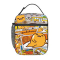 Axyaa Gudetama Cartoon Eggs Lunch Box Cooler Thermal Container