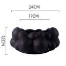 Axyaa Cloud Ceramic Vase Flowers Pots Desk Decoration Room Aesthetic Decor