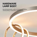 Axyaa Luxe Pendant Light Set - Living Room, Bedroom, and Dining Room Minimalist Lighting