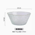 Axyaa Large Bamboo Bowl Set for Creative Dining and Serving