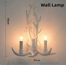 Axyaa Antler Resin Deer Horn Pendant Chandelier - Home Decor Lamp