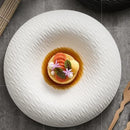 Axyaa Ceramic Western Food Plate Set - Elegant Hotel Tableware & Salad Bowl