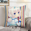 Axyaa Kawaii Cushion Cover 45 × 45: Decorative Pillowcase for Home, Car, Bed - 50x50 Size