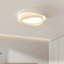 Axyaa Modern Creamy Ceiling Light for Bedroom, Study, and Dining Room
