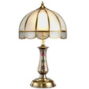 Axyaa European Retro Copper Bedside Lamp for Bedroom and Living Room