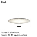Axyaa Gold Black Pendant Lights for Living Room - Minimalist Hanging Lamp