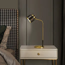 Axyaa Brass Table Lamp LED Creative Simple for Home Living Room Bedroom
