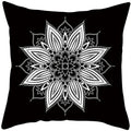 Axyaa Mandala Print Square Pillowcase - Home Decor Cushion Cover