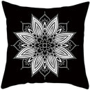 Axyaa Mandala Print Square Pillowcase - Home Decor Cushion Cover