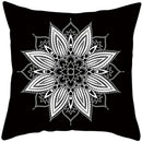 Axyaa Mandala Print Square Pillowcase for Home Decor and Sofa Cushions