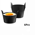 Axyaa Silicone Basket Muffin Cup Mold for Air Fryer, Oven, Microwave.