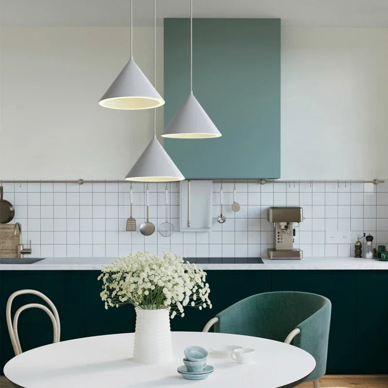 Axyaa Nordic LED Suspension Pendant Light for Home Decor