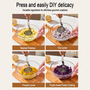 Axyaa Stainless Steel Potato Masher Ricer Fruit Vegetable Crusher Kitchen Gadget