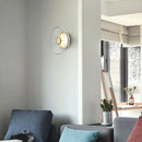 Nordic Glass Art LED Wall Lamp Modern Livingroom Bedroom Sconces - Axya