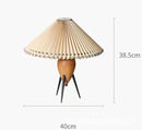 Axyaa Retro Tripod Decorative Table Lamp for Living Room Bedroom Energy Saving